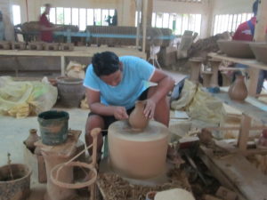 Albay Terra Cotta & Crafts, one of the MSMEs evaluated by the participants for their Enterprise Assessment Plan.