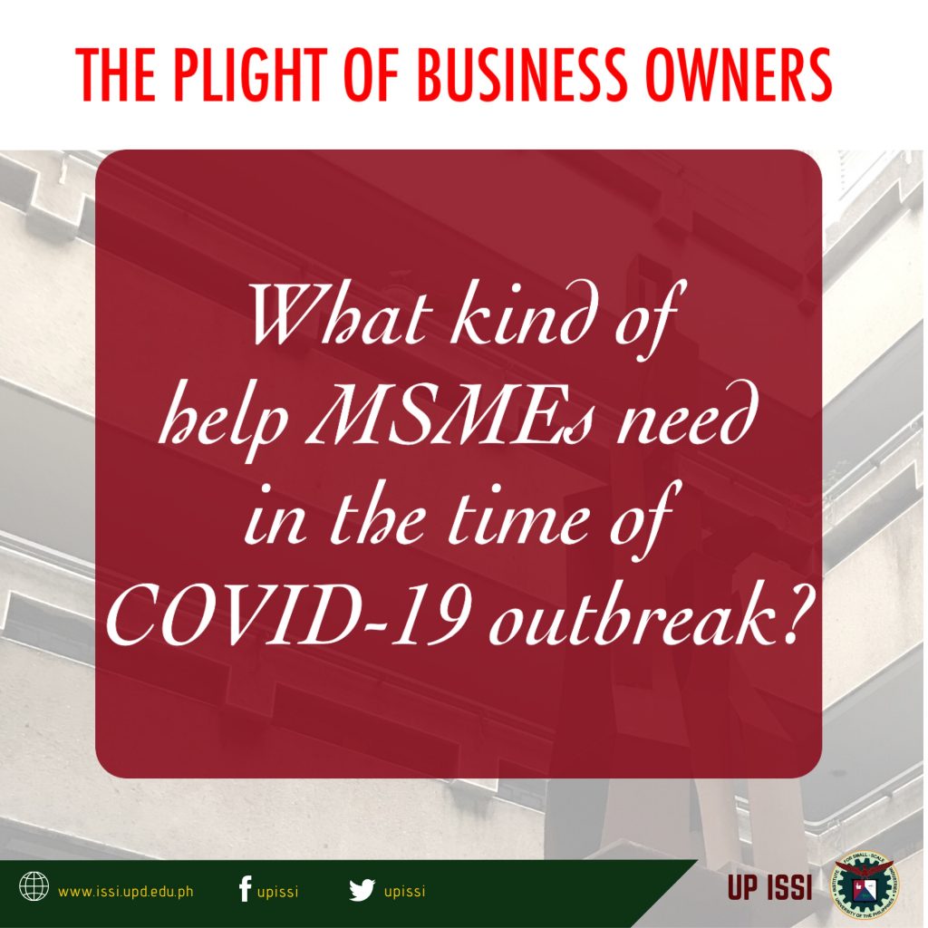 What kind of help MSMEs need in the time of Covid-19 outbreak?