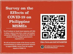 survey on the effects of covid-19 on Philippine MSMEs