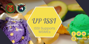 UP ISSI supports MSMEs Rachelle's Sherbet and Ice Cream