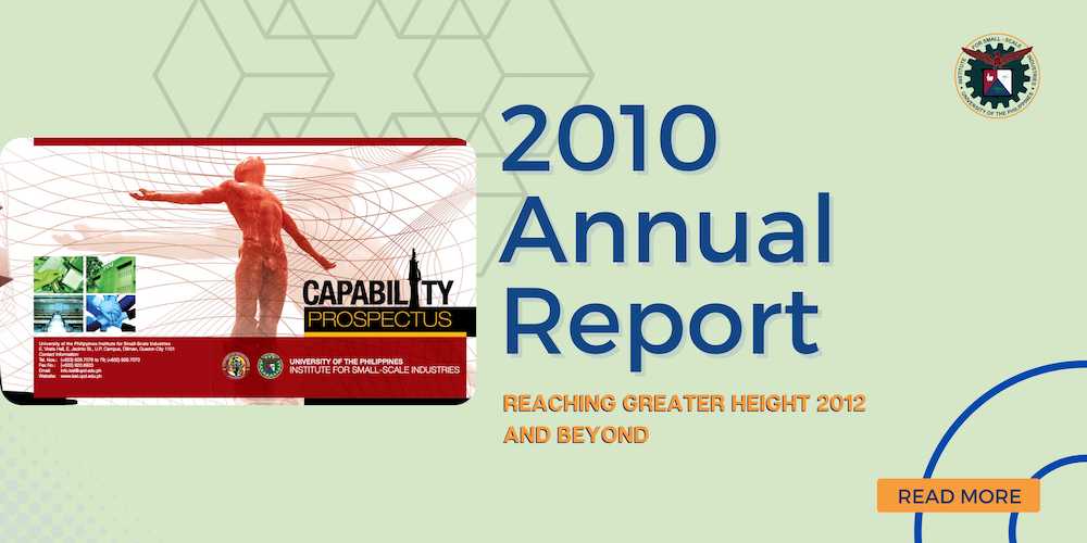 up issi 2010 annual report