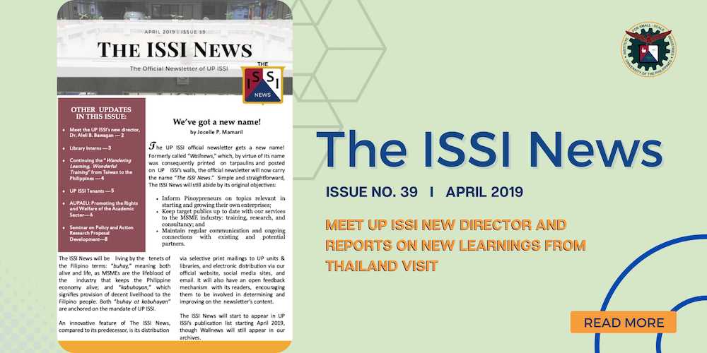 the issi news issue no. 39