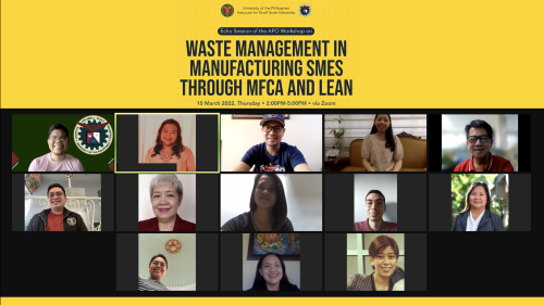 Waste Management in Manufacturing SMEs through MFCA and Lean workshop